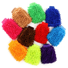 Regular Microfiber Car Wash Mitt Extra Large Size Premium Chenille Microfiber Wash Mitt Wash Glove